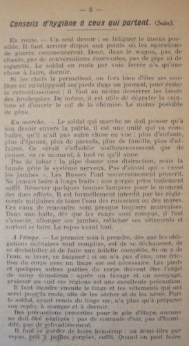 Bulletin paroissial début 1915