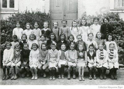 Photo de classe en 1948