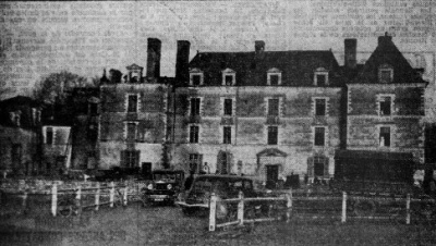 Incendie château d'Artois (1939)