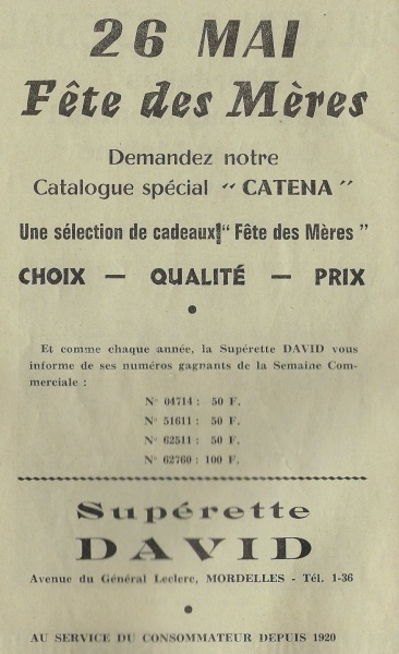Fichier:Bulletin paroissial mai 1968 superette david.jpg
