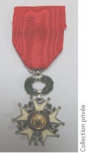 Médaille de chevalier de la Légion d’honneur
